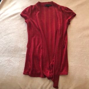 Short sleeve cardigan